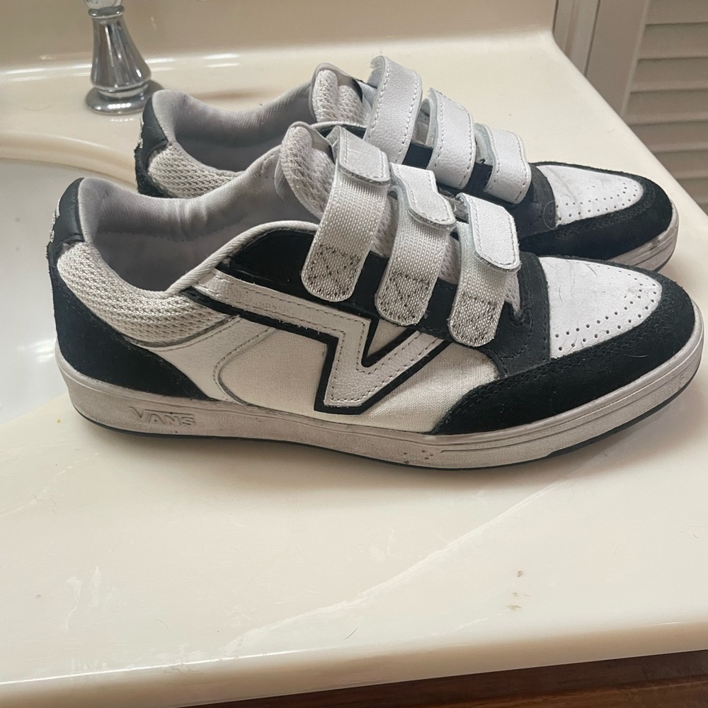 Vans Classic Black and White Sneakers